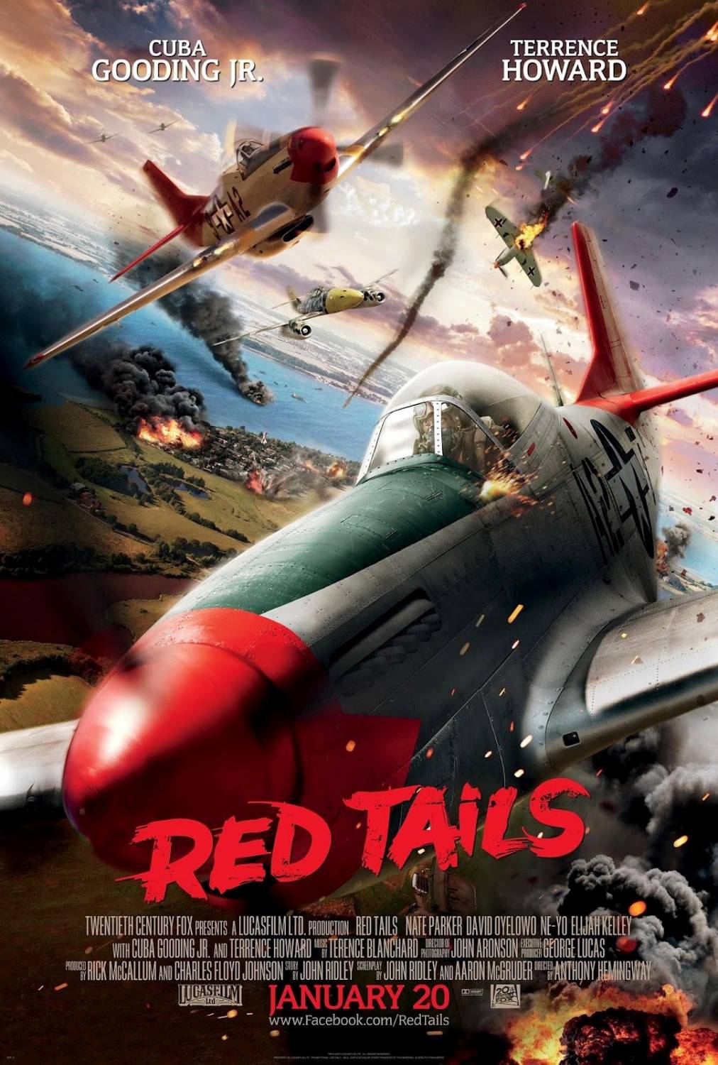 Red Tails - үзэх (шилдэг кино) (2012) BluRay HD